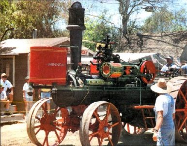 Minneapolis Steam Engine Ready for Close-Up Image